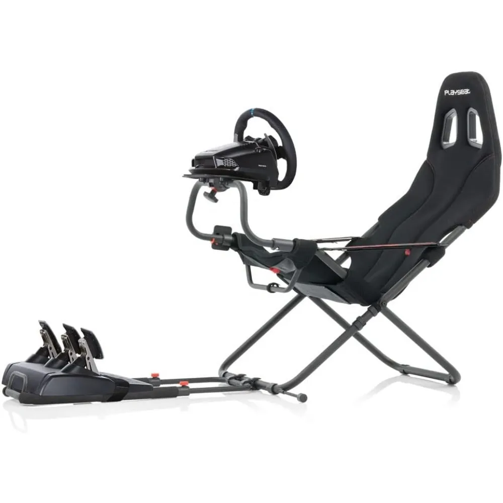 Cockpit simulateur Challenge Racing, pliable et réglable, pour course Sim haute performance, supporte tous les volants