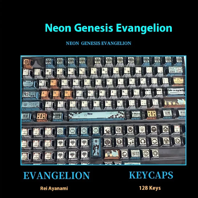 

Lingbo Li Pearl Metallic Paint Keycap Matte Five sided Heat Sublimation Night Demon Magnetic Shaft Wooting Not metal