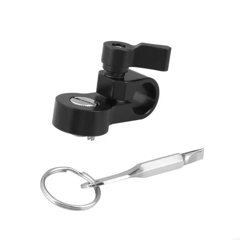 

15mm Diameter Single Hole Pipe Clamp High Strength Aluminum Alloy for Easy Installation and Precise Positioning in Photography