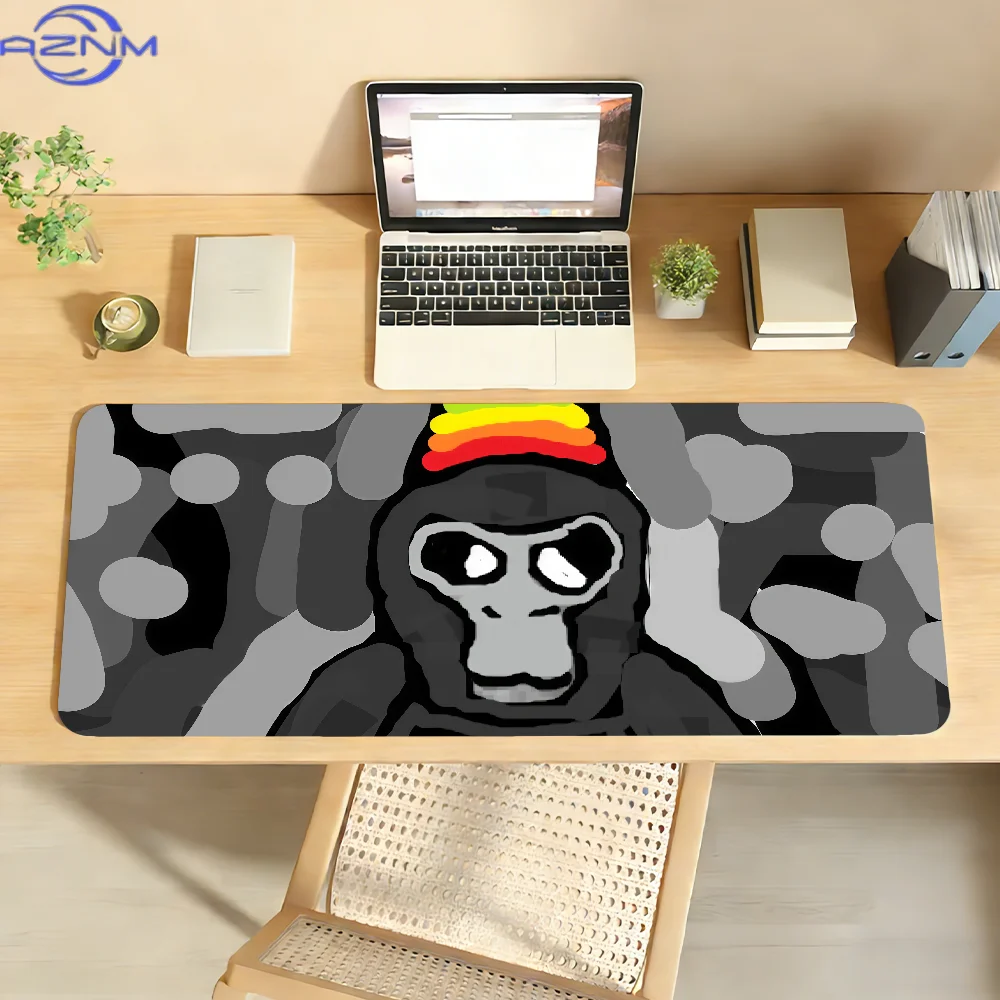 Alfombrilla de Ratón G-Gorilla T-TagS Antideslizante con Borde Bloqueable, Alfombrilla de Escritorio para PC, Accesorios para Po