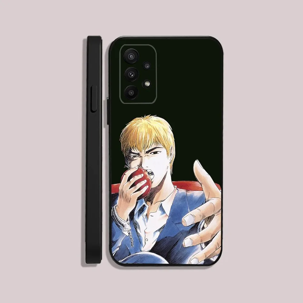 G-GTO Great Teacher Onizuka Phone Case For Samsung S24,23,22,30,21,10,9,Ultra,Plus,Lite,FE,5G Black Soft Case