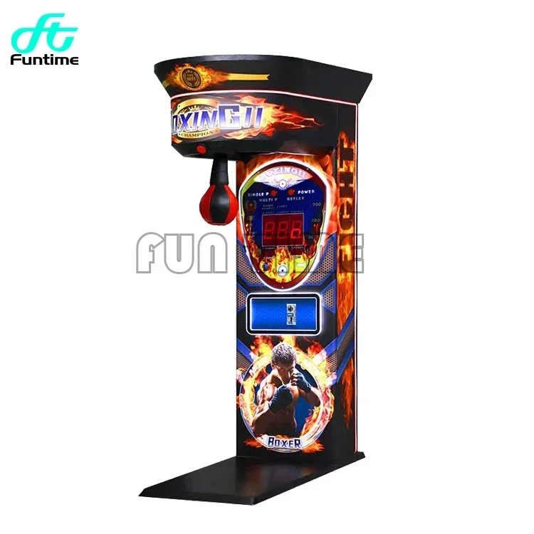 Newest Coin Operated Games boxing arcade machine Boxing punching machines boxing Game Machine hot sale