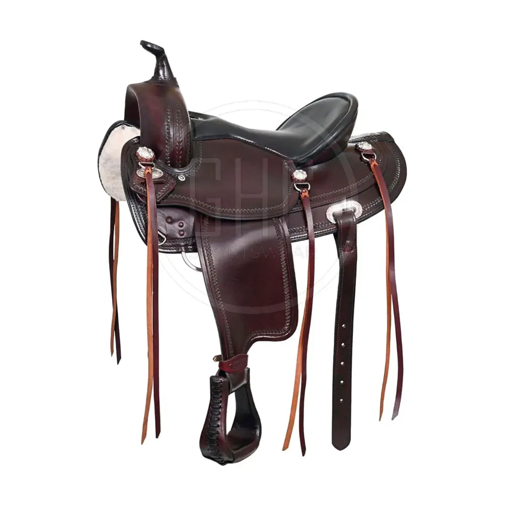 

Low MOQ Design Your Own Horse Saddles Latest Style Durable Material Horse Saddles For Adult