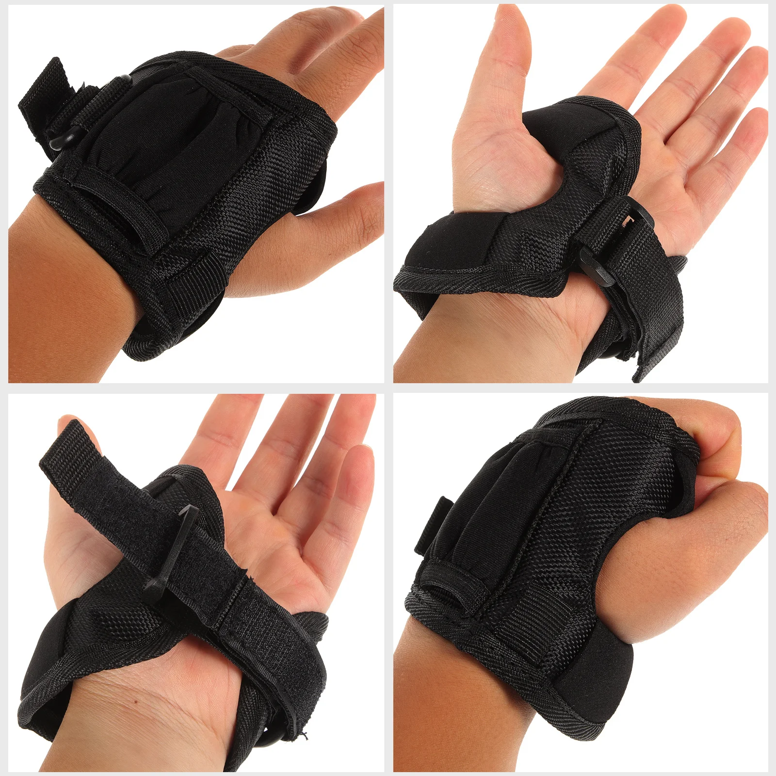 

Adjustable Elastic Camping Flashlight Gloves Diving Wrist Support Black All Sizes Outdoor for Hiking Scuba