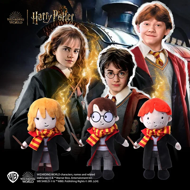 30cm Original serie escolar Harry Potter Ron Hermione Peluche muñeco de Peluche lindo suave película TV juguetes de Peluche para niños