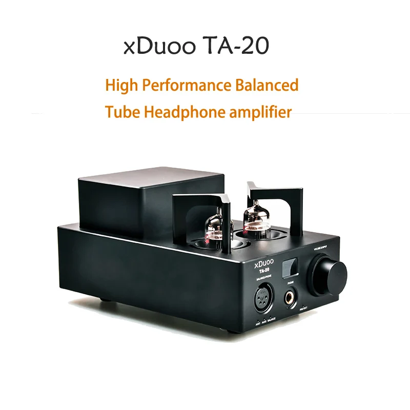 XDUOO TA-20 HIFI High Performance Full Balanced Classical 12Au7 Tube  Stereo Audio Headphone Amplifier with XLR AUX AMP