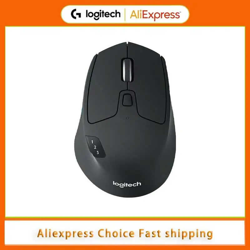 

Logitech M720 Wireless Bluetooth Mouse Union Dual Mode Multi-device Office Efficient Comfortable Feel Notebook logitech mouse