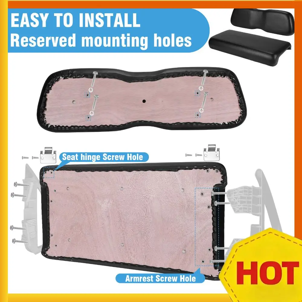 

Комплект передних подушек для сидений (спинка и основание) 102076601 102076602 для гольф-каров Club Car DS моделей 2000.5 года и новее