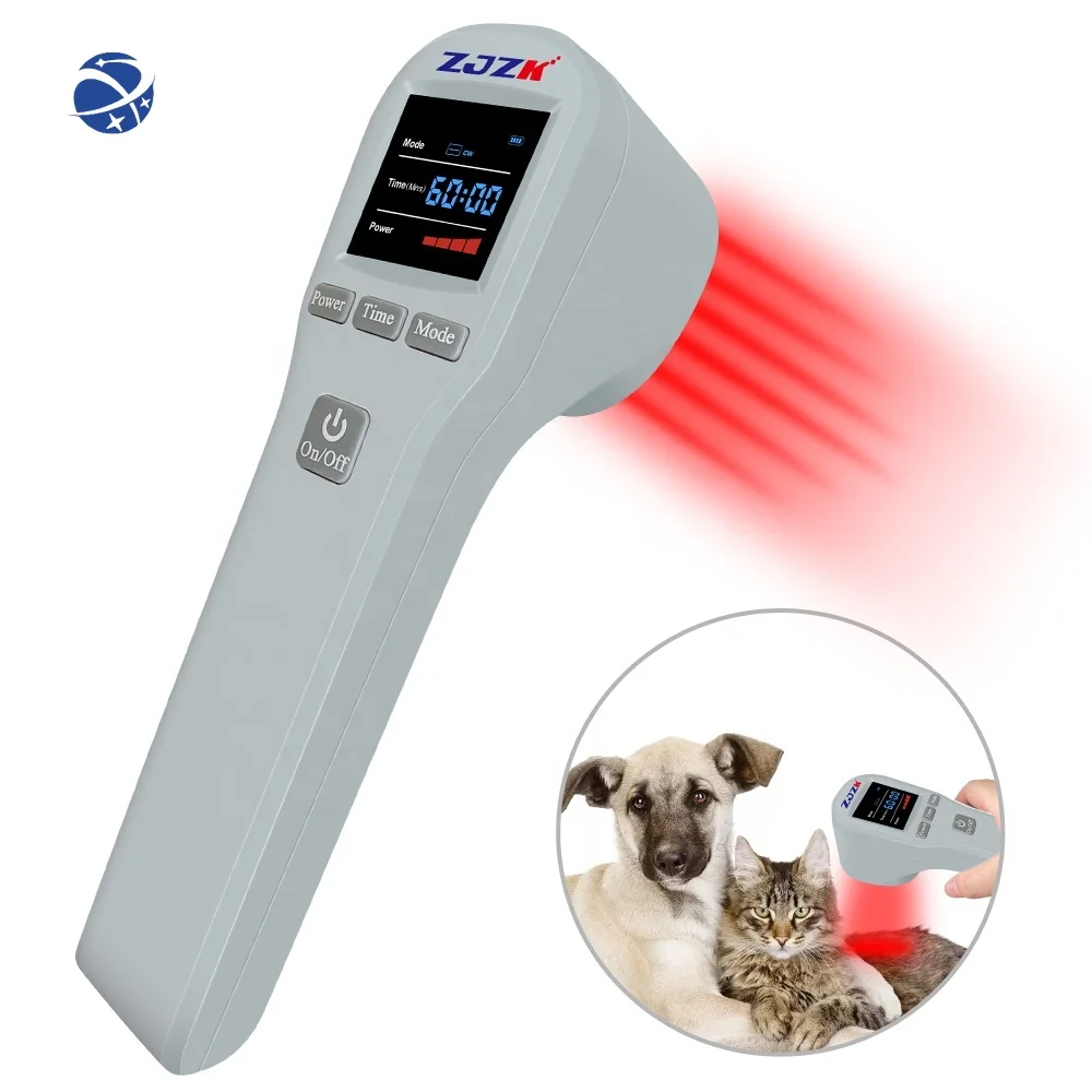 ZJZK Body Massager 650nm 808nm Low Level Arthritis Body Pain And Inflammation Laser Therapy Device Grey Color