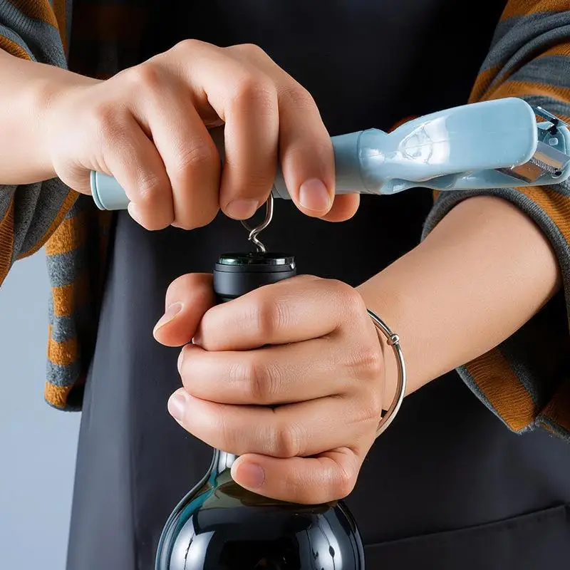 【BA】Multifunctional Four-In-One Safety Can Bottle Opener Household Canned Bottle Cap Screwing Device Home Tool