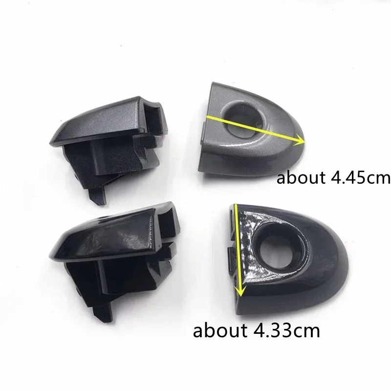For Nissan Tiida C12 March IV Micra K13 JUKE F15 Cube Z12 2010 2019 Door Lock Cover with Keyhole Left Right Outer Handle Cap Lid