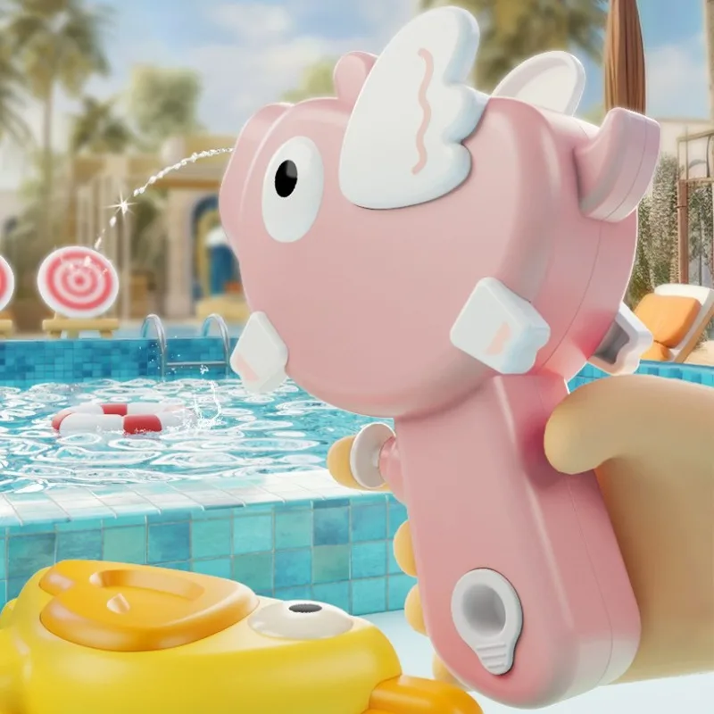 Summer Children Water Spray Gun Cartoon Animals Kids Swimming Pool Sand Beach Water Guns Toys Cute Water Spray Interactive Toys