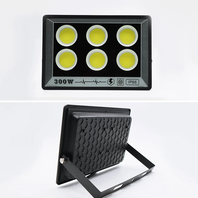 KPS-Reflector LED impermeable para exteriores, lámpara de luz IP65, 300W, 200W, 100W, 50W, 220V