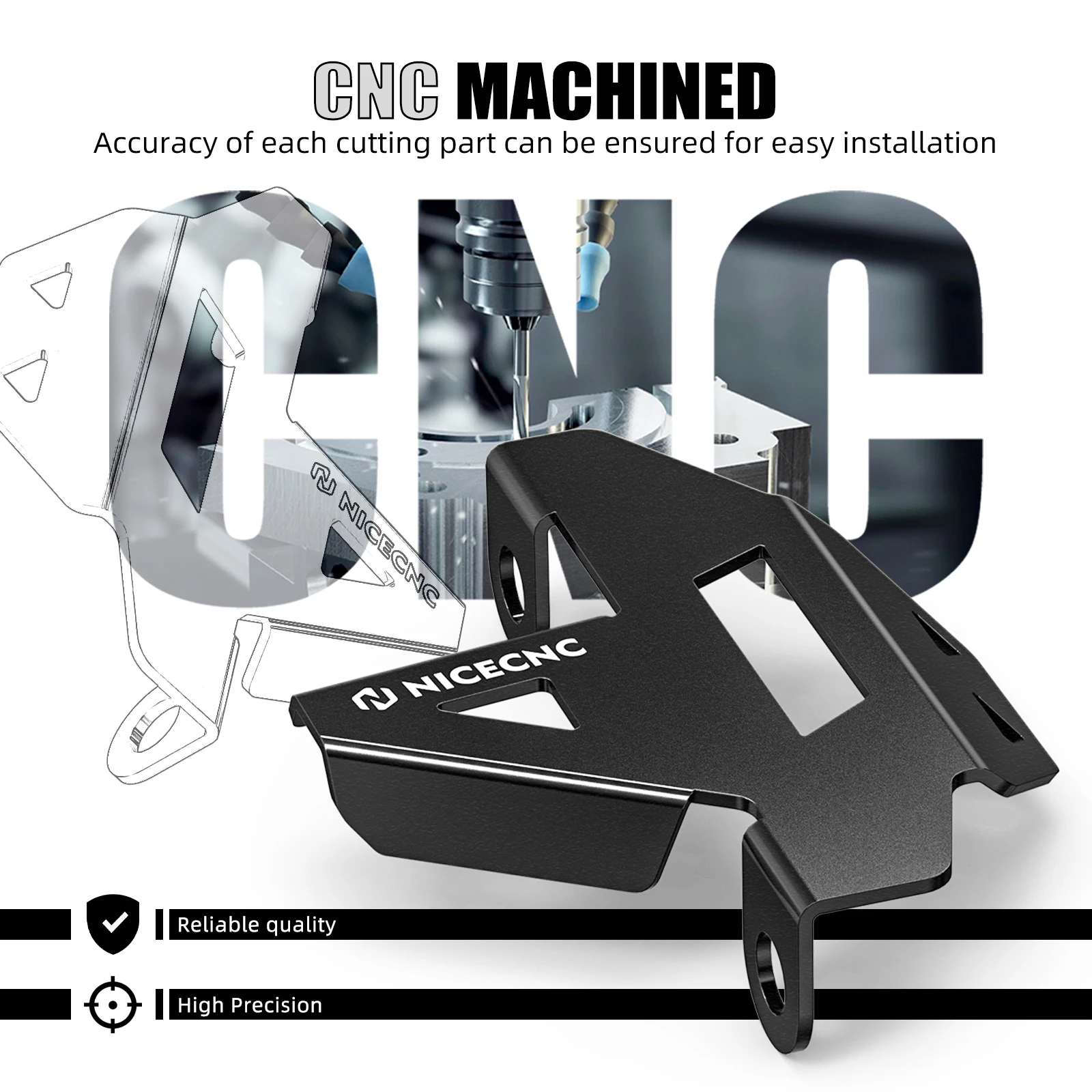 2021-2025 For Honda CRF1100L Africa Twin /Adventure Sports /DCT Front Brake Caliper Guard For Honda CRF1000L Africa Twin 2016-19