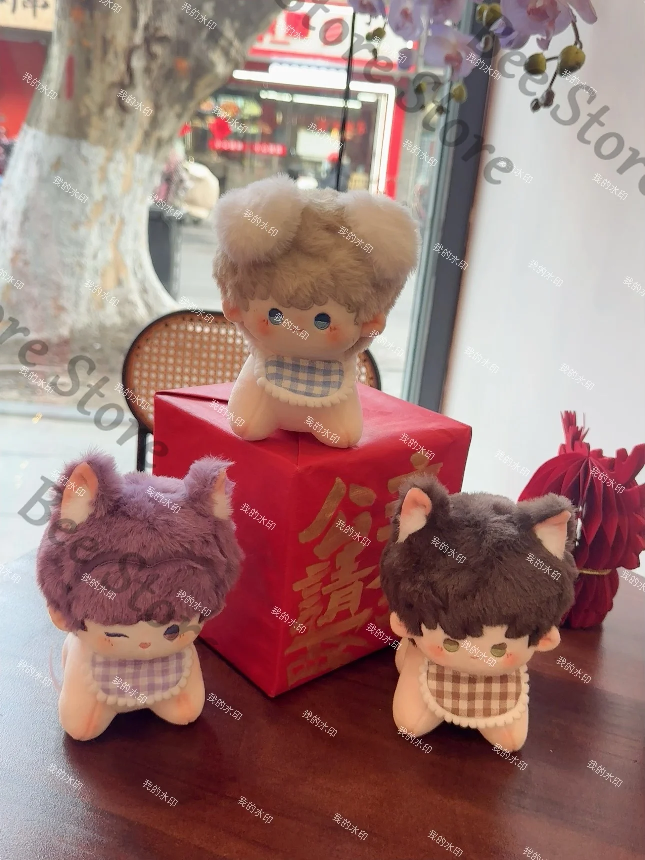 

Love and deepspace Game ambitus quadratic element Rafayel Zayne Xavier Dog body Cotton doll plush toys colleagues gift