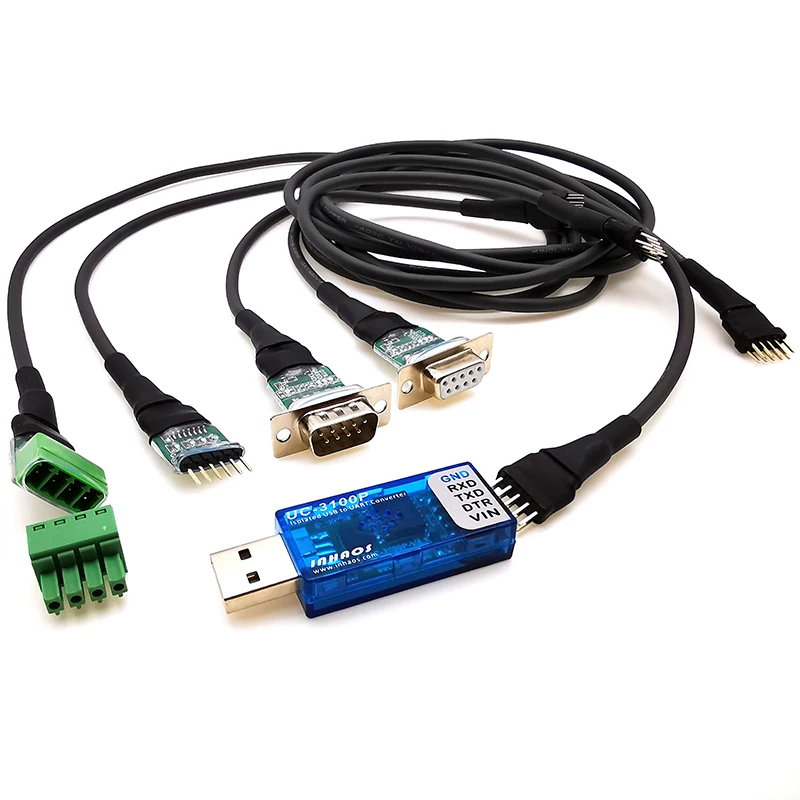 UC 3100P Isolated USB to UART Convertor 1Mbps RS-232 RS-485 RS-422 DB9 For Arduino Android Windows Linux Mac OS 3750V