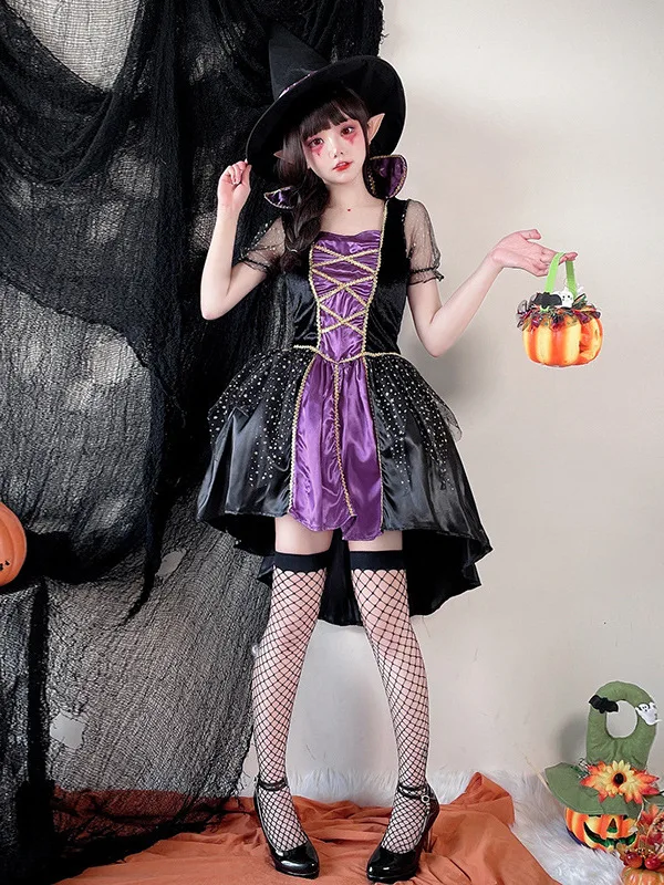 

Костюм ведьмы на Хэллоуин для взрослых, доктор, карнавал, ролевой наряд, женский наряд, одежда для косплея, Fem Faion