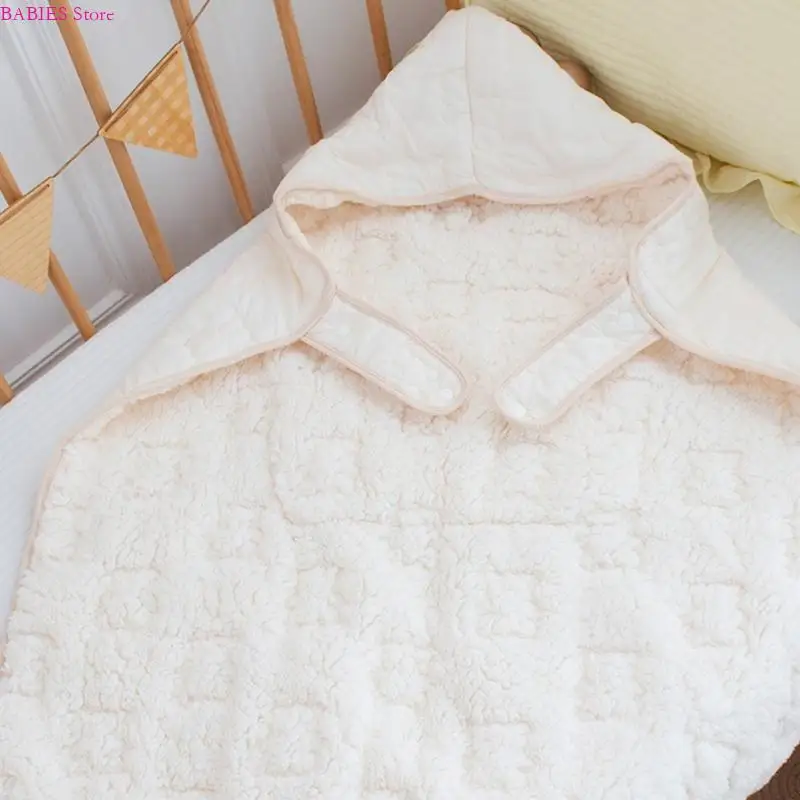 بطانية أطفال عصرية C9GB مع غطاء للرأس، غطاء لعربات الأطفال بوظيفة مقعد الخصر لتلبية احتياجات الأبوة اليومية #2