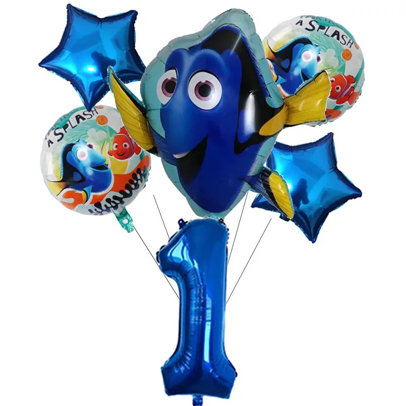 Finding Nemo Balloon Birthday Party Decoration Clownfish Ballon Wed Decor Room Home Garden  Boy Gift Baby Shower Gendrr Reveal