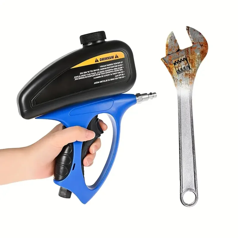 

1Pc Adjustable Pneumatic Sand Blasting Machine Handheld Glass Tombstone Sprayer Sandblasting Machine Anti-rust Sandblaster