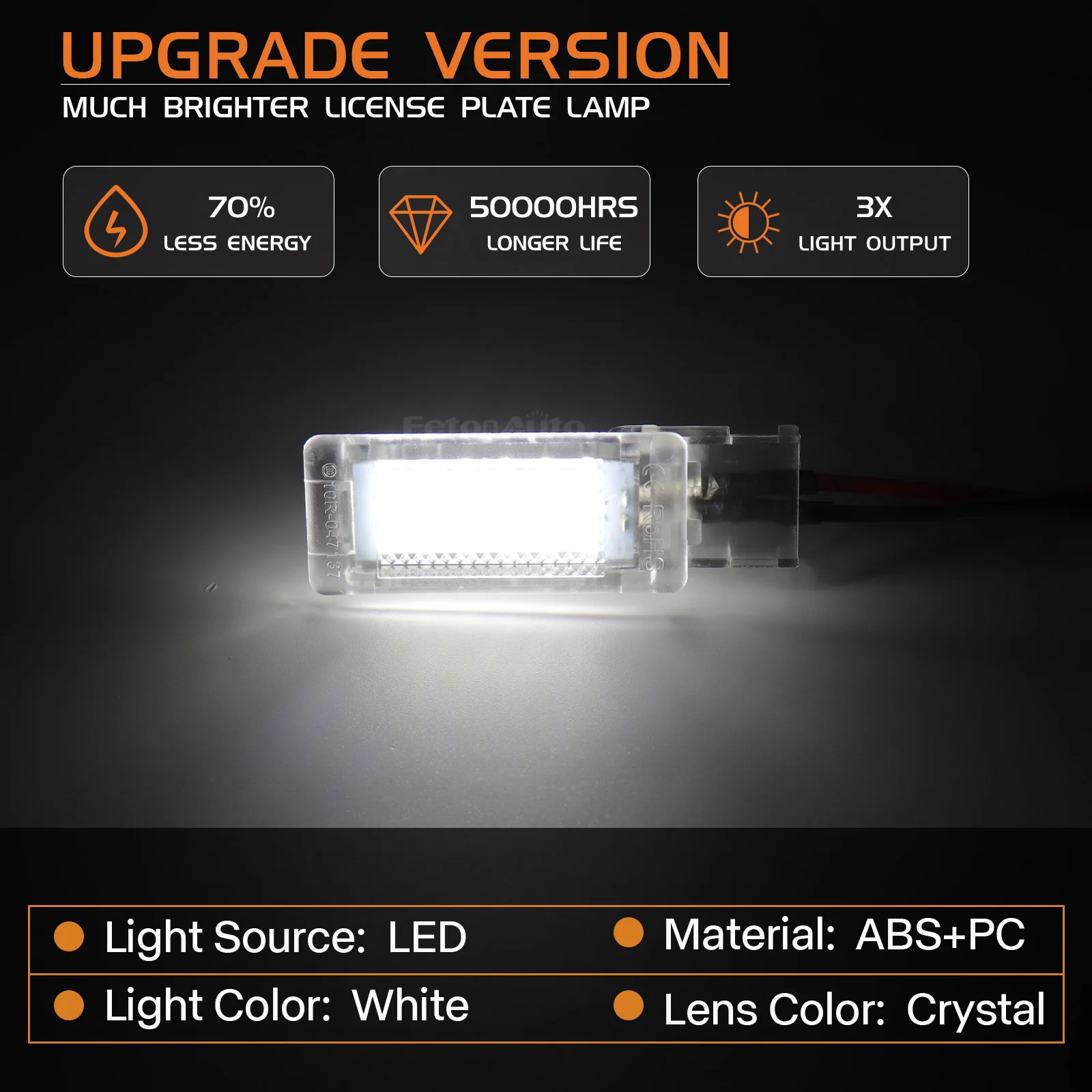 For Volkswagen Golf Polo Passat Tiguan Jetta Caddy UP T5 T6 Touareg Scirocco  LED Footgate Light Luggage Box Light