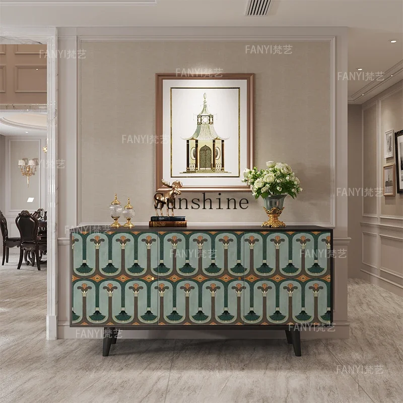 

Living room solid wood sundries storage/room decorative storage/dining room multi-functional cupboard FT