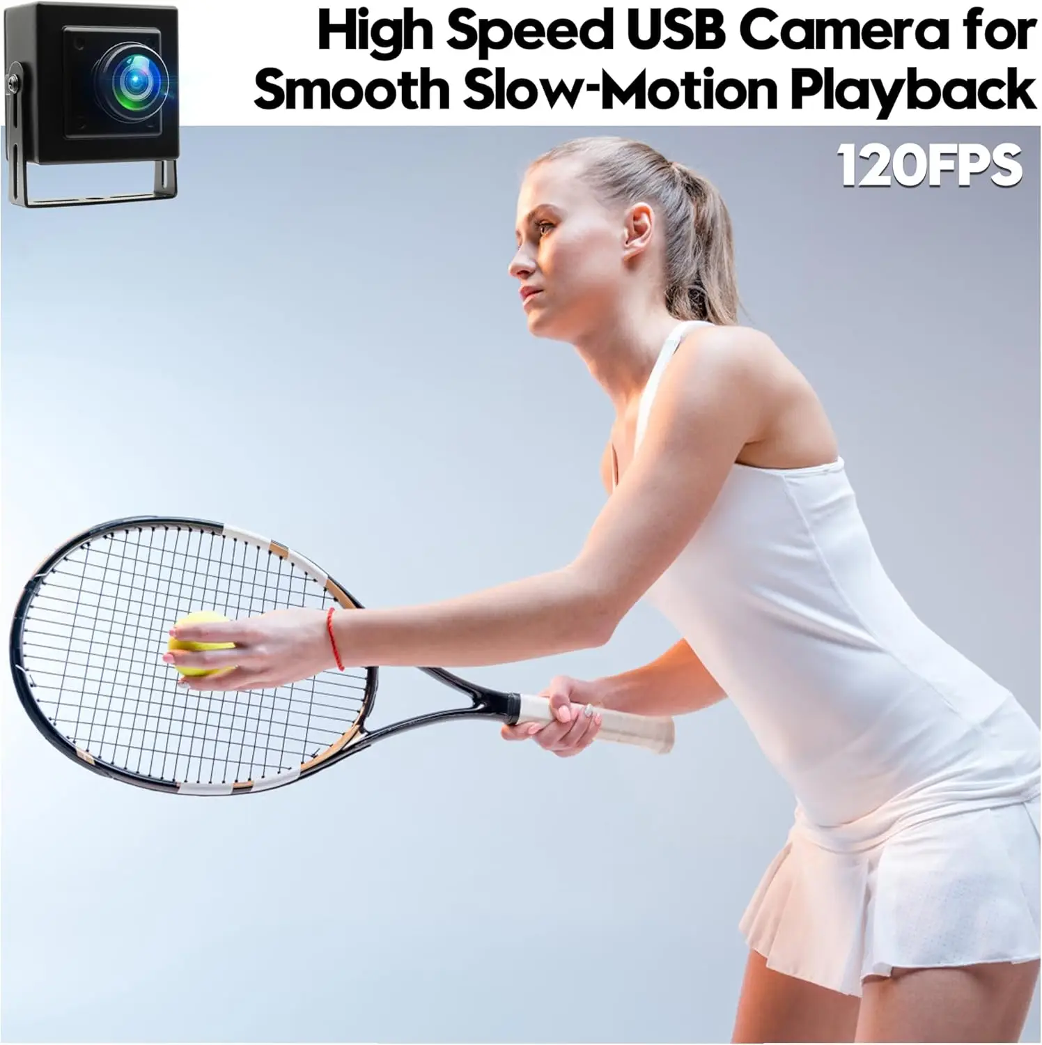 ELP 1080P 120FPS High Speed USB Webcam 12MP IMX577 Wide Angle Camera with 200degree Fisheye Lens 4K 30FPS Mini Industrial Camera