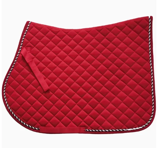 

High quality Riding Pads Custom Horse Saddle Pad For Horses Stylish Equestrian Products Dressage Saddle Pads