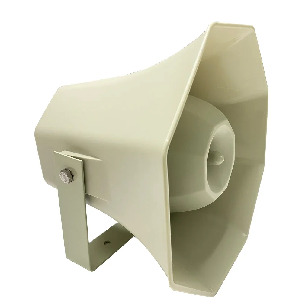 TLF High Power Remote IP Horn Speaker 200W Built-in Power Amplifier Covering 500 Meters for Outdoor Applications