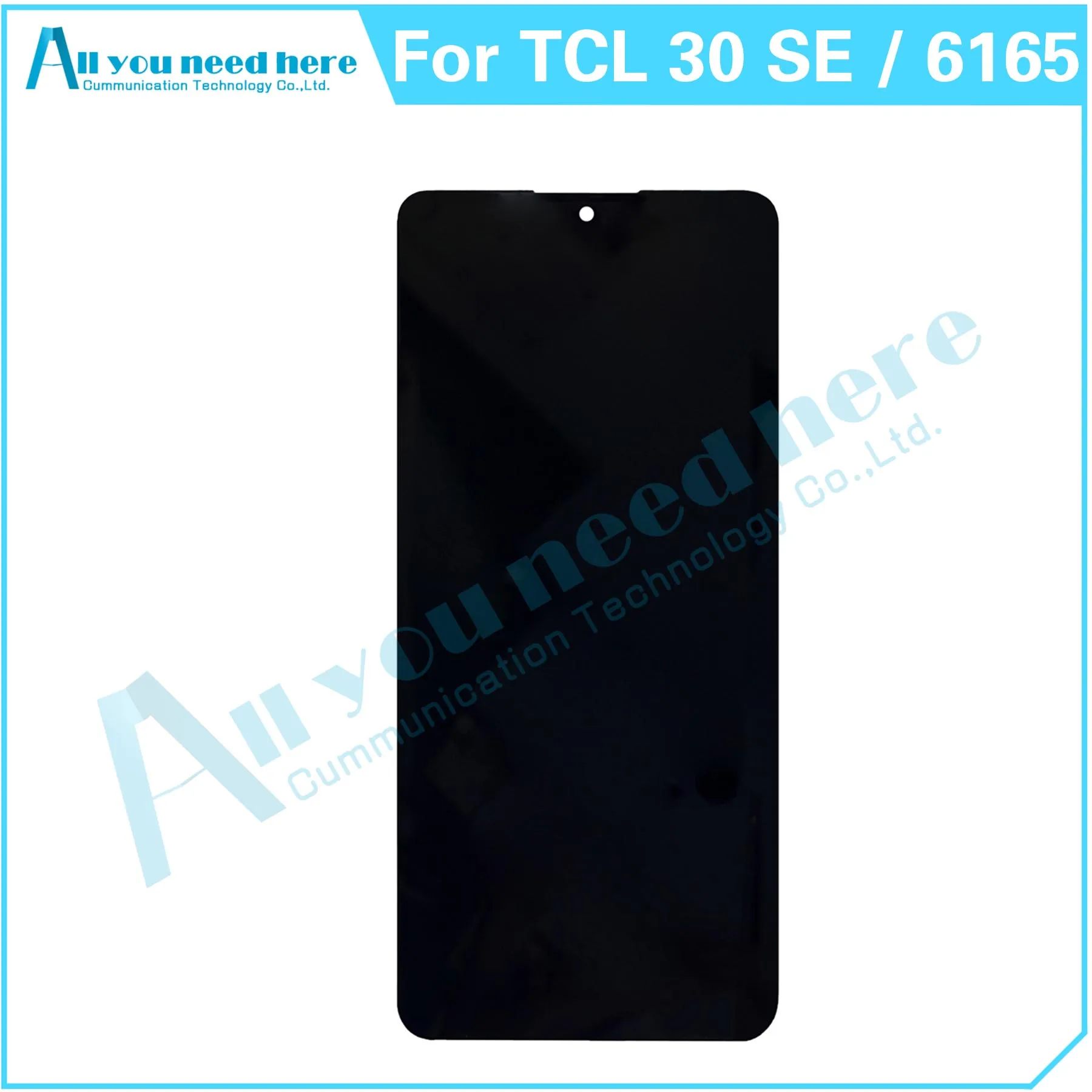 For TCL 30 SE 30SE 6165 6165H 6165A 6165S LCD Display Touch Screen Digitizer Assembly Repair Parts Replacement