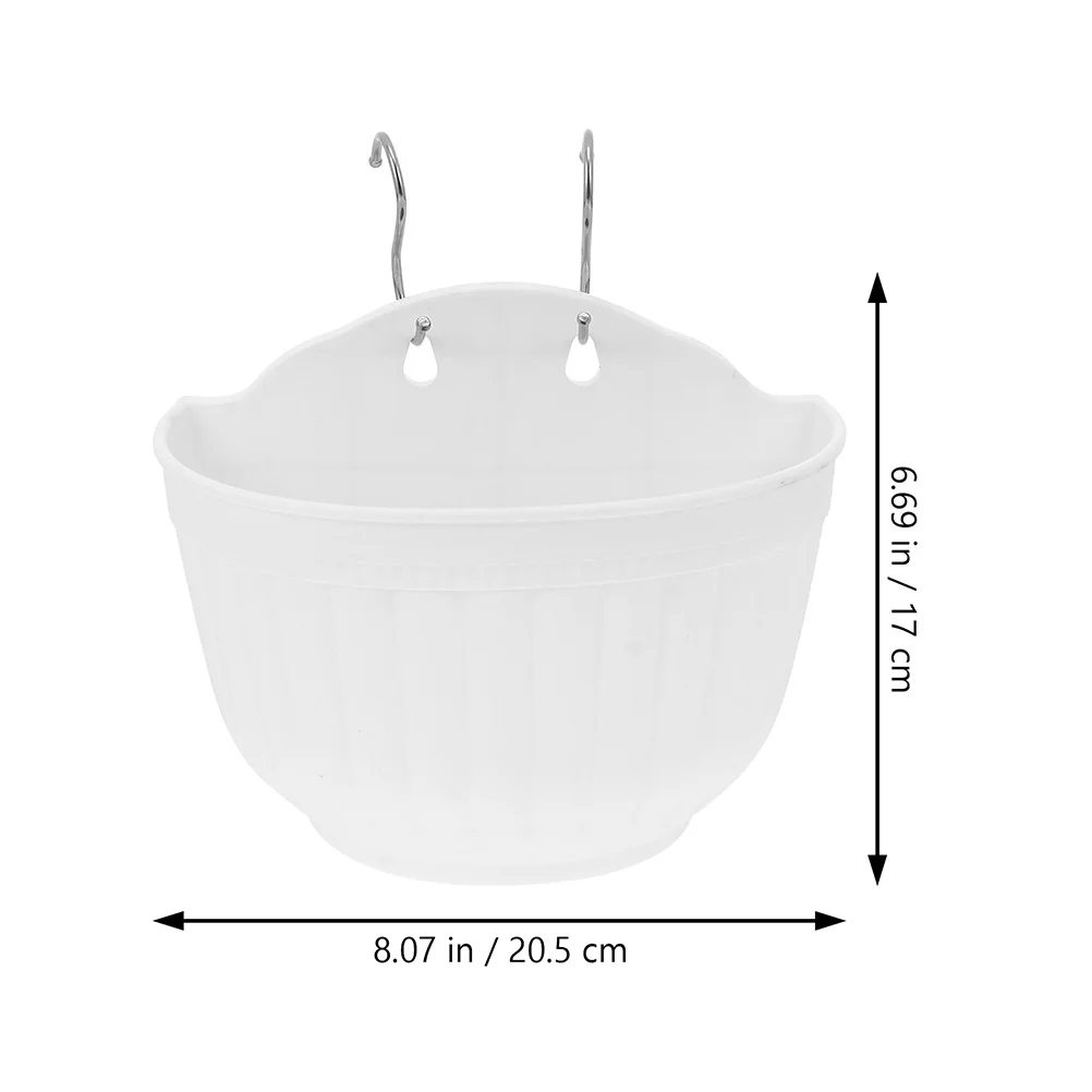 

4 set 4 Sets Resin Plant Holder Hanging Flower Pot For Garden Balcony Indoor Outdoor Succulent Planter Hanging Planter Durable