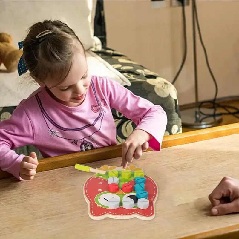 Montessori Speelgoed Houten Schroef Onderwijs Leren Schroef Speelgoed Voor Leuke Motor Ontwikkeling Montessori Schroevendraaier Board Set