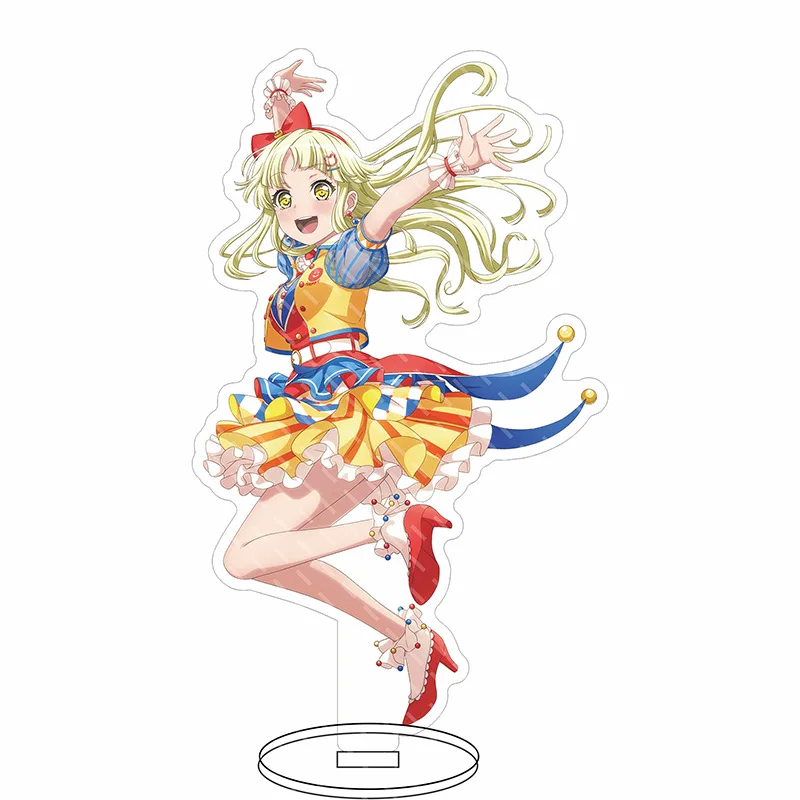 Popular Anime BanG Dream Band Cosplay Acrylic Stands Model Desk Decor Standing Friend or Fans Gift 15CM
