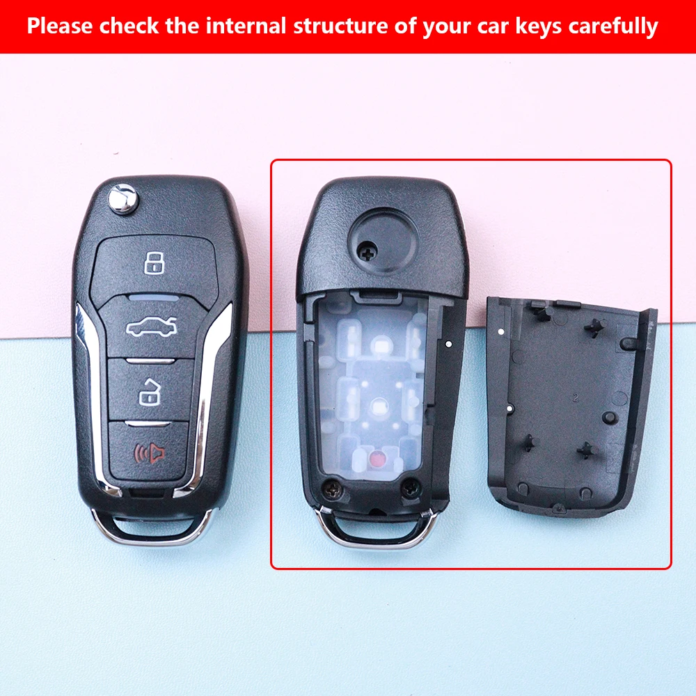 3, 4, 5 кнопок, автомобильный универсальный чехол для дистанционного брелока, корпус для KD, Xhorse, Vvdi, Keydiy