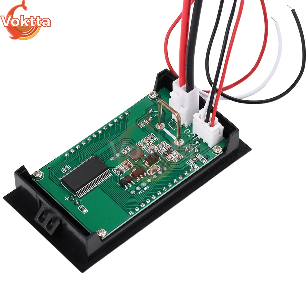 Testeur de courant de tension LCD numérique, voltmètre, ampèremètre, wattmètre de haute précision, compteur de puissance, détecteur de Volt, DC 0-100V, 10A