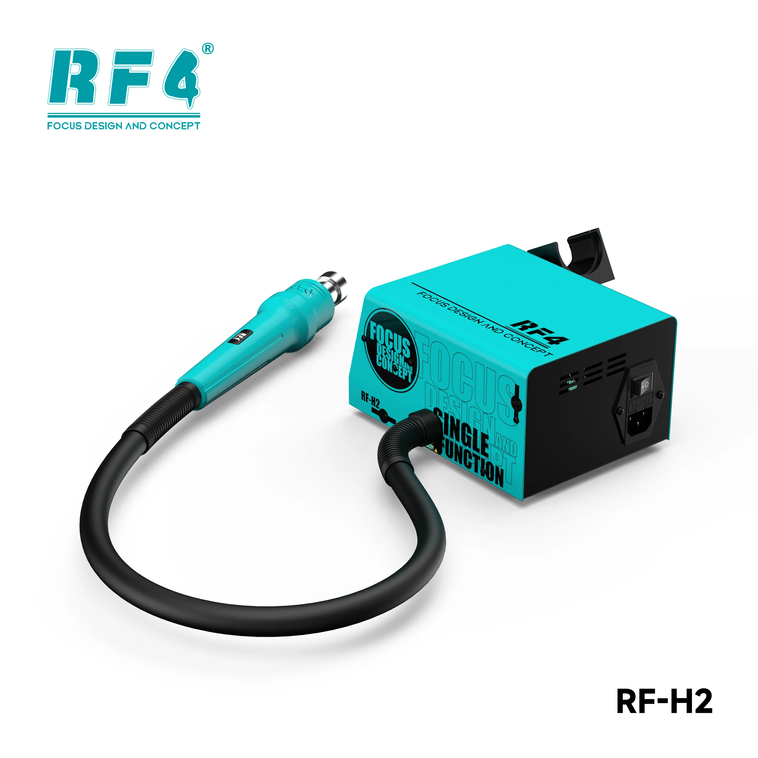 RF4 New1000W سريع ديسولديرينغ مسدس هواء ساخن محطة لحام شاشة ديجيتال ذكي محطة إعادة العمل بغا لإصلاح رقاقة PCB H2