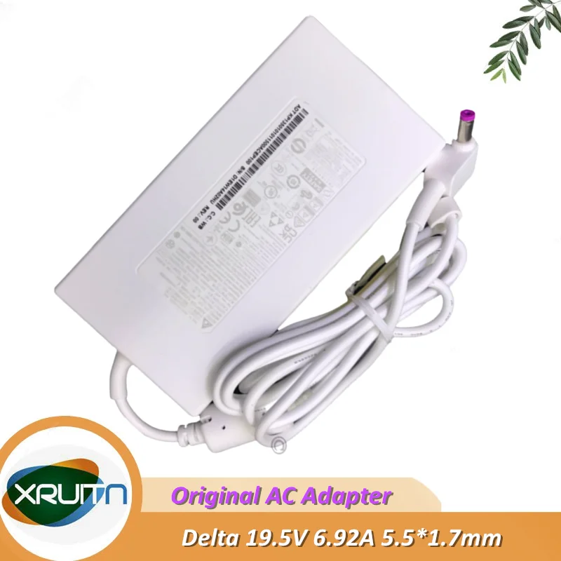 

For Acer ConceptD CC314-72P CC314-73G Original Laptop Power supply Charger AC Adapter 19.5V 6.92A 135W ADP-135NB B 5.5*1.7mm