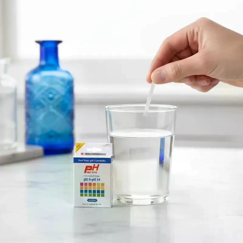 100Pcs PH Test Strips 0-14 Universal Strips To Test Water Quality For Swimming Pools Hydroponics Aquarium Soil Urines