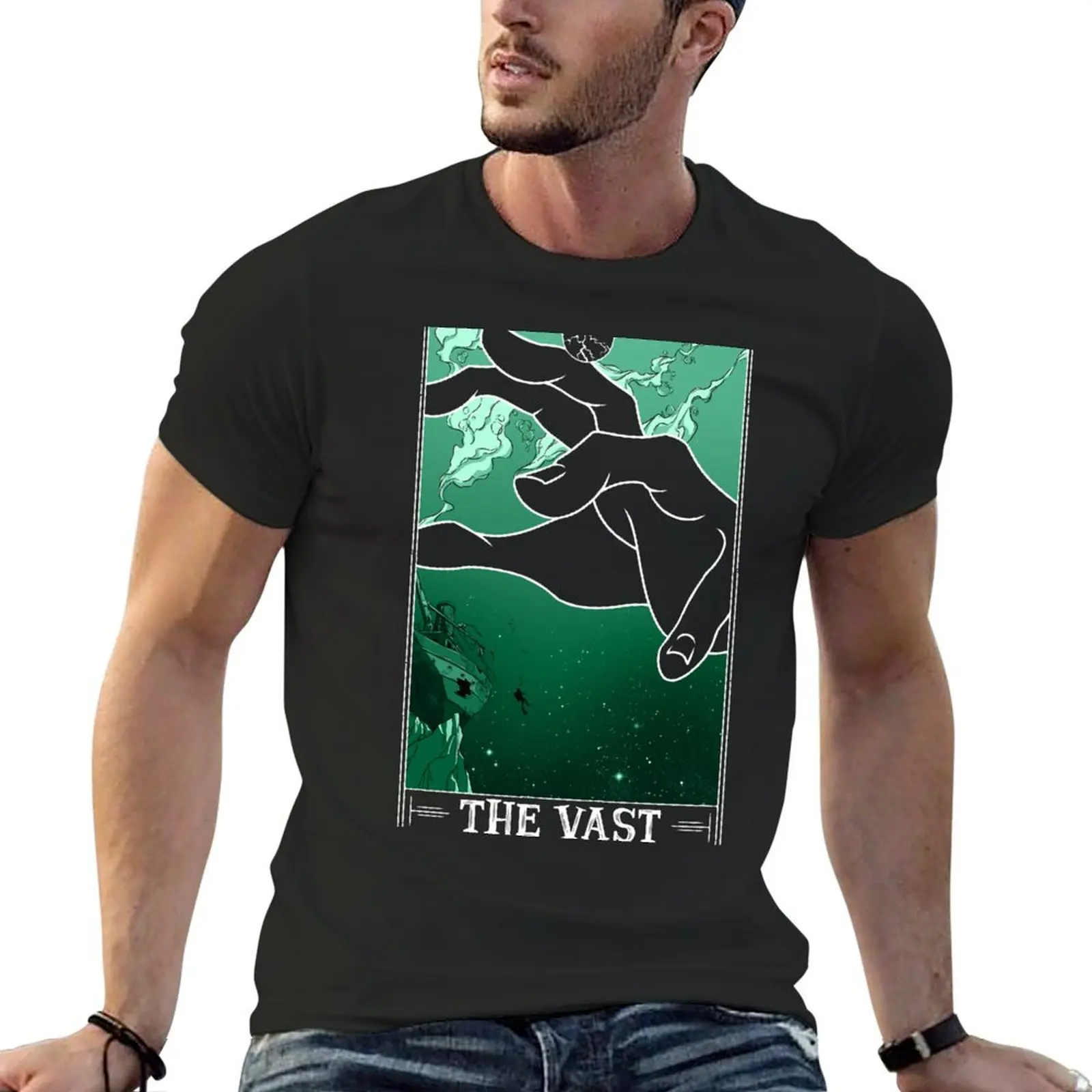 

The Vast Tarotesque - (Dark) T-Shirt designer shirts oversized vintage anime shirt cute tops Short sleeve tee men