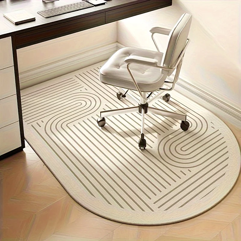 VIKAMA Simple Arch Carpet Office Meeting Room Chair Cushion Bedroom Desk Sound-Proof And Wear-Resistant Mat Home Decoration