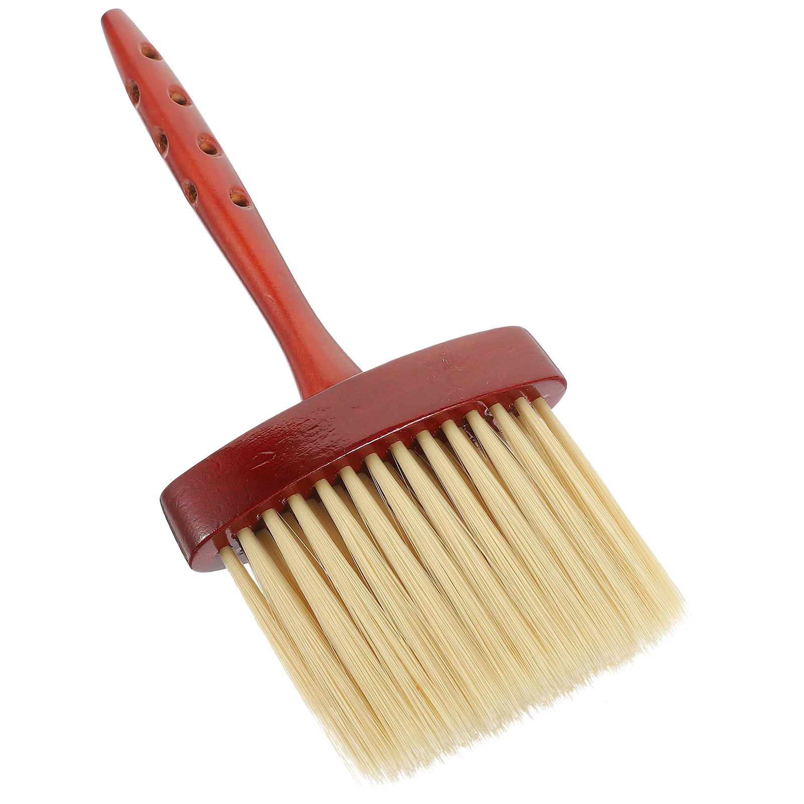

Neck Duster Brush for Haircut Cleaning Wooden Handle Broken Hair Removal Tool Salon Dusting Ear Neck
