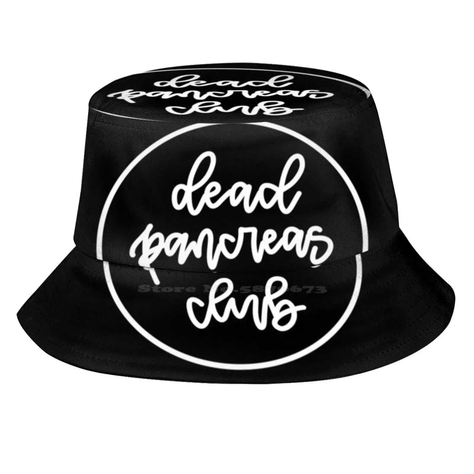 

Dead Pancreas Club - White Sun Cap Fisherman Hat Bucket Hats