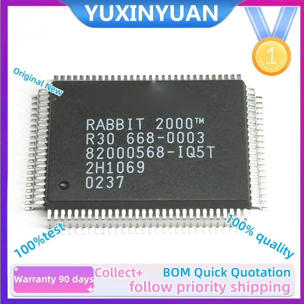 1PCS/LOT And NEw Original  RABBIT2000  RABBIT  2000  QFP100  IC  NEW  IN STOCK 100%TEst