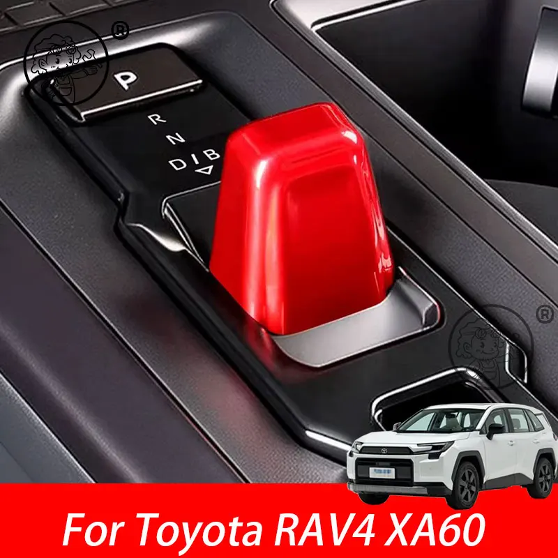 

For Toyota RAV4 XA60 6TH 2026 2027 Gear Shift Knob Cover Protective Cover Decorative Gear Shift Lever Cover Accessories