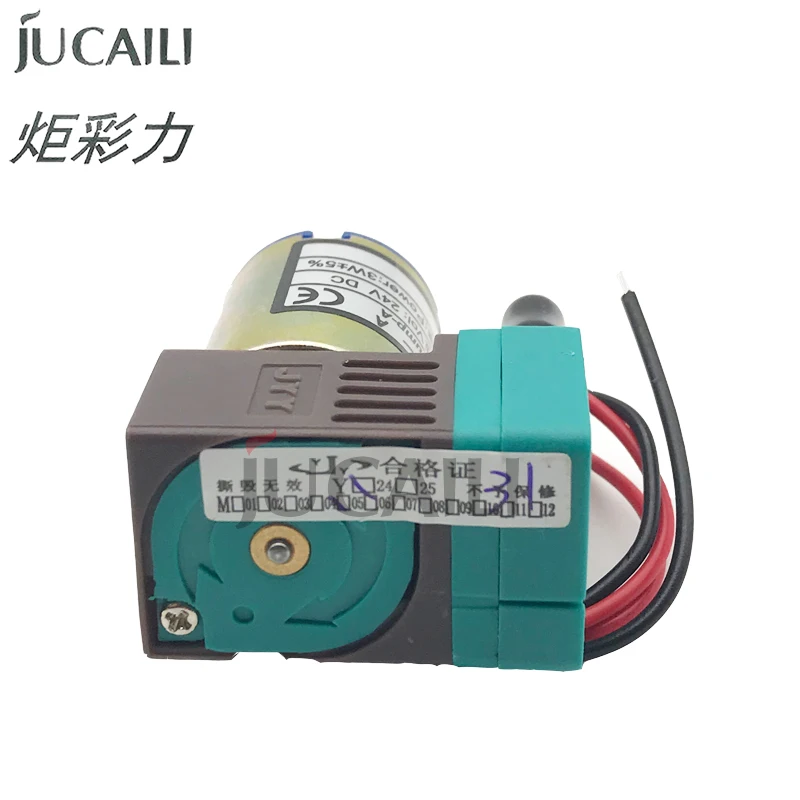JCL 24V DC JYY Ink Pump 3w Small Pump for Crystaljet Allwin Eco-solvent Printer Ink Motor JYY(B)-Y-10-I Micro Diaphragm Pump