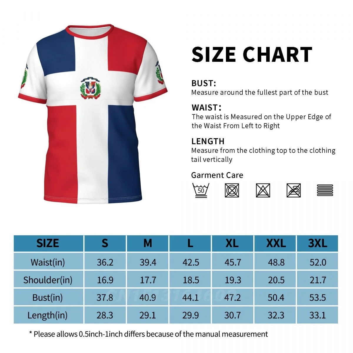 Custom Name Number Dominican Republic Country Flag T-shirts Clothes T shirt Men Women Tees Tops For Soccer Football Fans