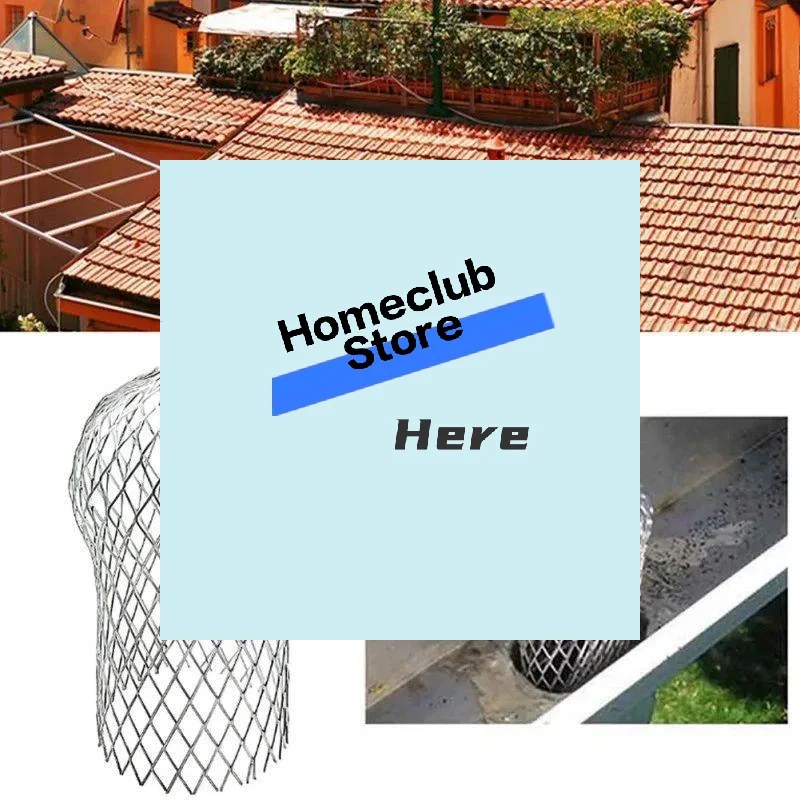 Leaf-blocking Filter Gutter Filter Eaves Roof Drainage Pipe Floor Drain Filter Anti-blocking Gutter Cleaning Accessories