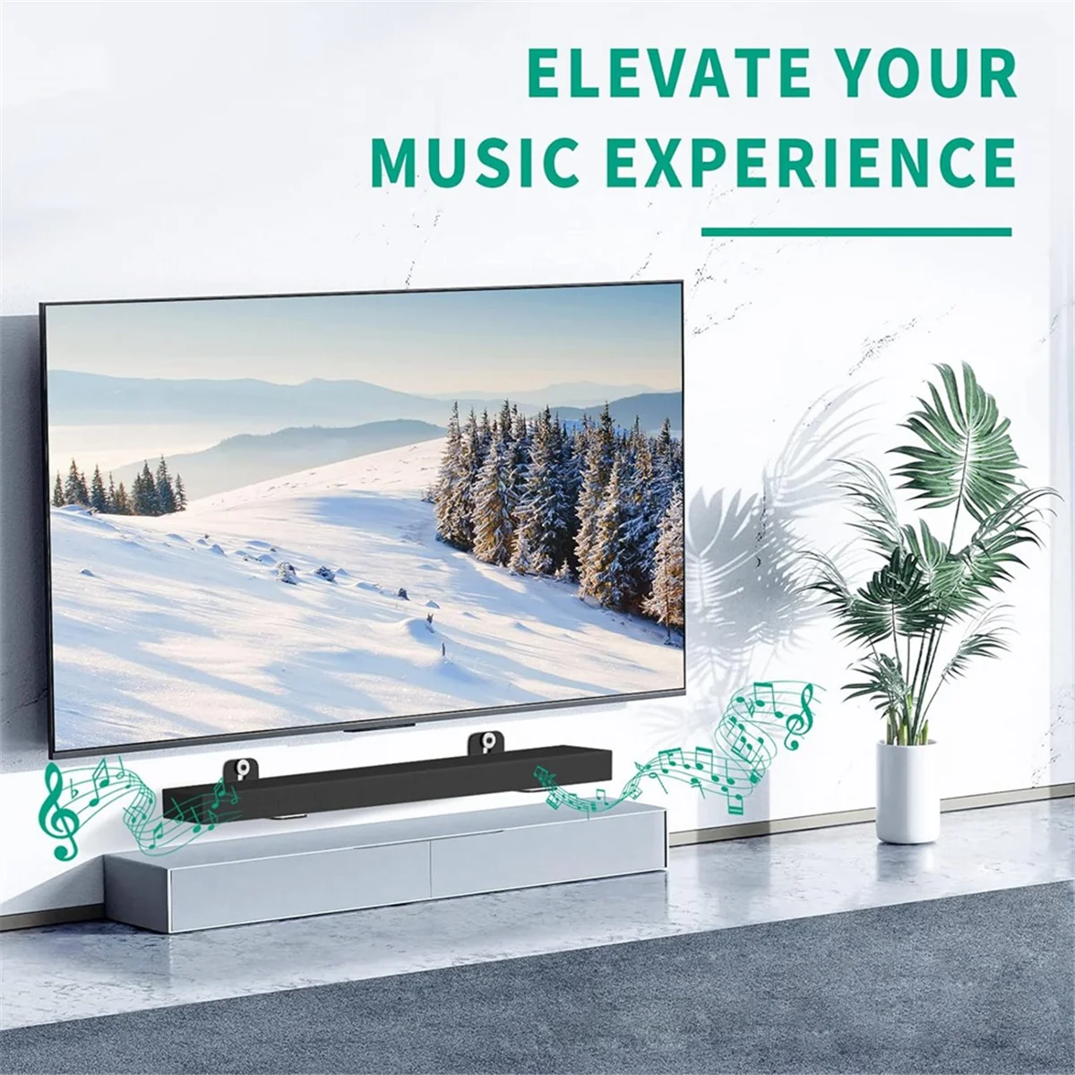 مجموعة أدوات تثبيت على الحائط لمكبرات الصوت العالمية لـ JBL Samsung Song Bose Vizio TCL Soundbar