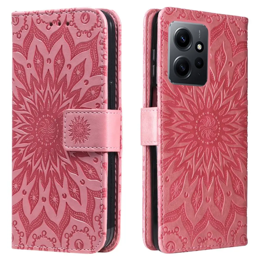 Phone Case For Xiaomi Redmi Note 8T 8Pro 7Pro GO A3Pro A3Lite CC9E Play F1 Stand Cover With CardSlots Embossed Luxury Leather