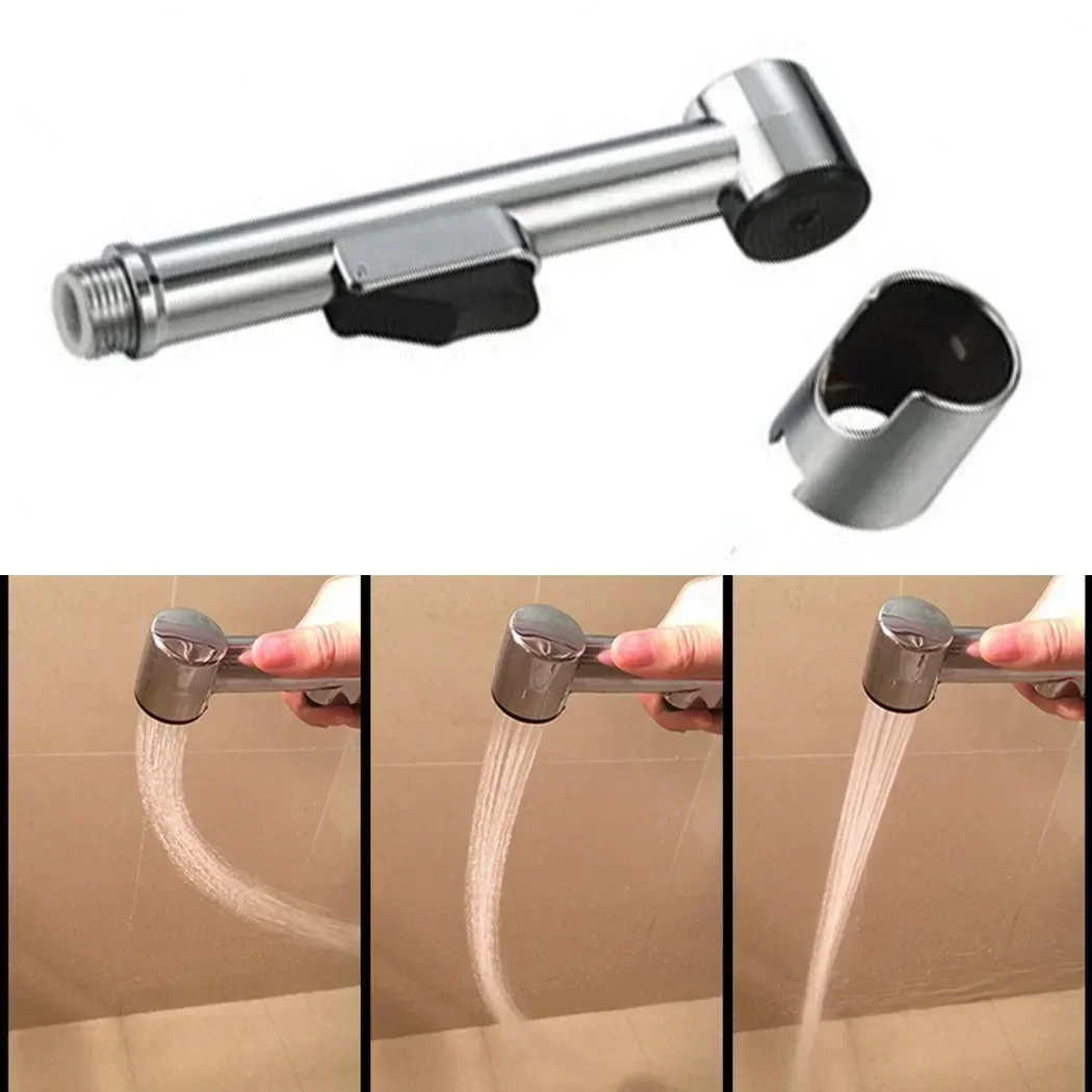Hand Held Douche Spray Sets ABS Hygienic Toilet Shower Head Hose Bidet Brackets Bathroom Self Cleaning Spraye Shower Head